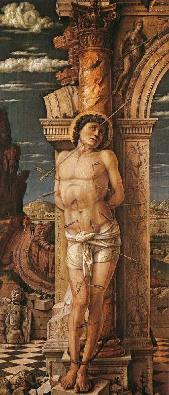 Andrea Mantegna St.Sebastian china oil painting image